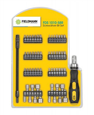 Šroubovák+bity FDS 1010-58R FIELDMANN