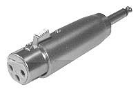 Redukce MIC 3PIN zdířka/ Jack 6.3 mono konektor