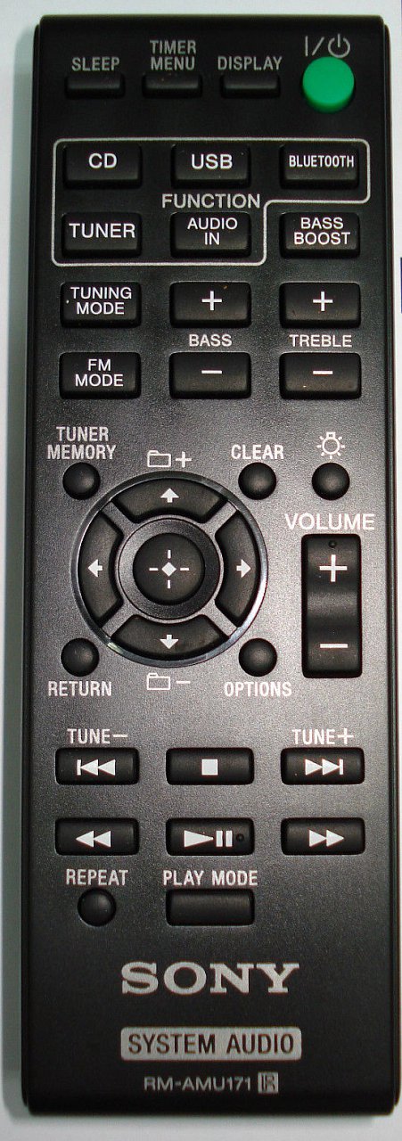 Sony RM-AMU171  originální dálkový ovladač
