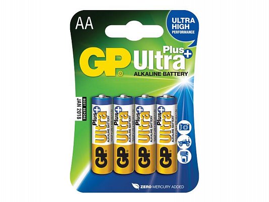 Baterie AA (R6) alkalická GP Ultra Plus Alkaline