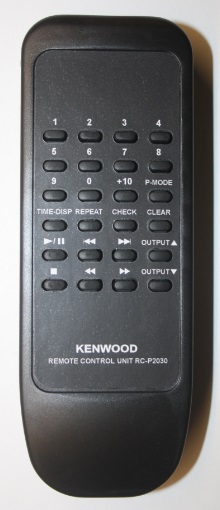 Kenwood DP 1050 náhradní dálkový ovladač se stejným popisem