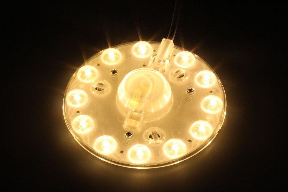 Magneticky upevnitelný LED modul 230V; 10W; 3000K; 120x25mm