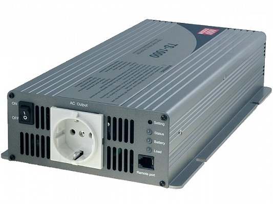 Měnič 12/230V 1000W - čistý sinus MEAN WELL TS-1000-212B (TS-1000-212B)