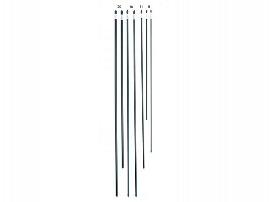 Podpěra 8mm/ 90cm rostlin ocel+PE
