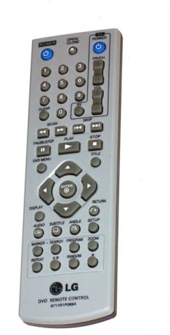 LG - DVD  DVX162, DVX276, DVX286 originální dálkový ovladač.