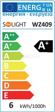 LED žárovka E14 6W 3000K teplá bílá svíčka WZ409 (WZ409)