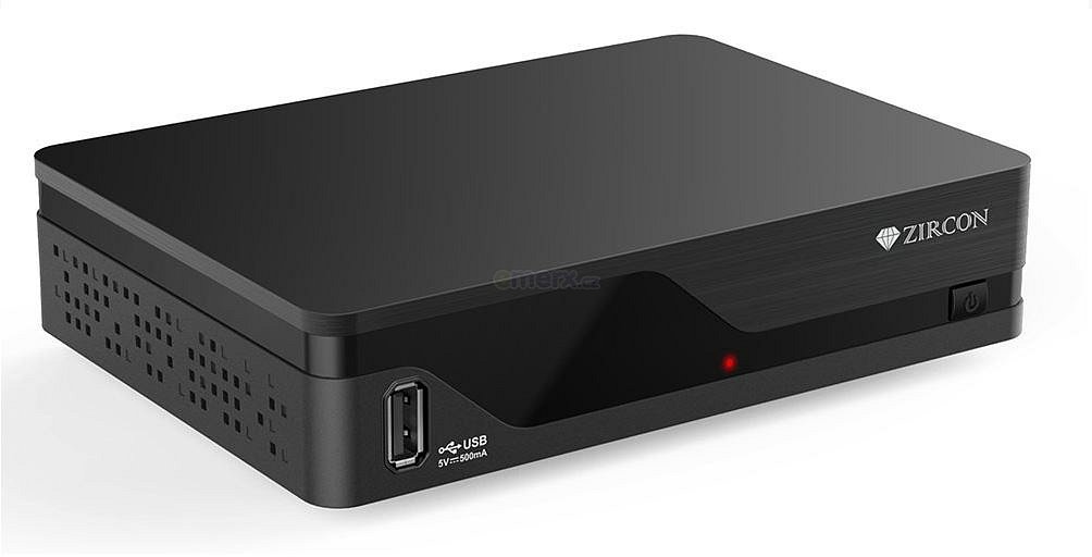 Set-top box DVB-T2 příjmač H.265/HVEC Zircon AIR T2 (DBTZI00001)