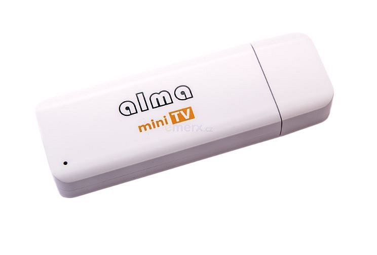USB příjmač DVB-T2 H.265/HVEC ALMA miniTV (DBTALH1USB121)