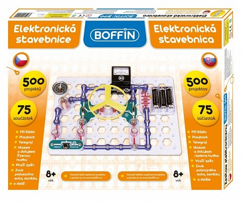 Elektronická stavebnice Boffin 500 (Boffin 500)