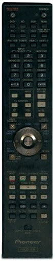 Pioneer AXD7543 originální dálkový ovladač SC-LX72