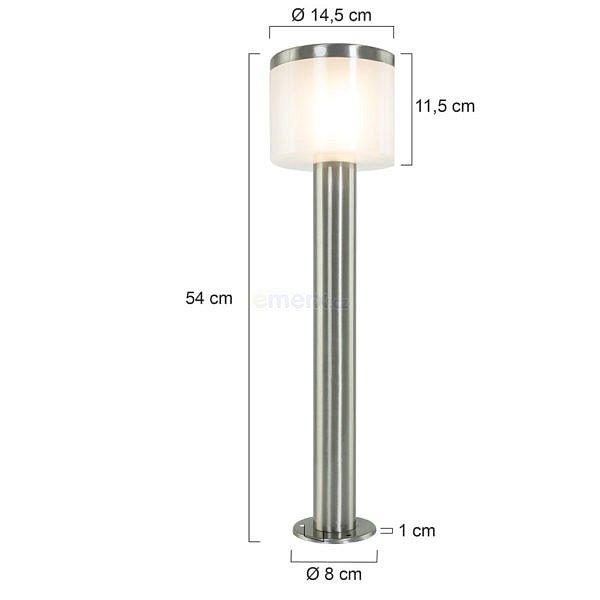 LED exteriérový sloupek TRIO R58801131 Caracas SMD 1x11W 900lm 3000K IP44 (R58801131)