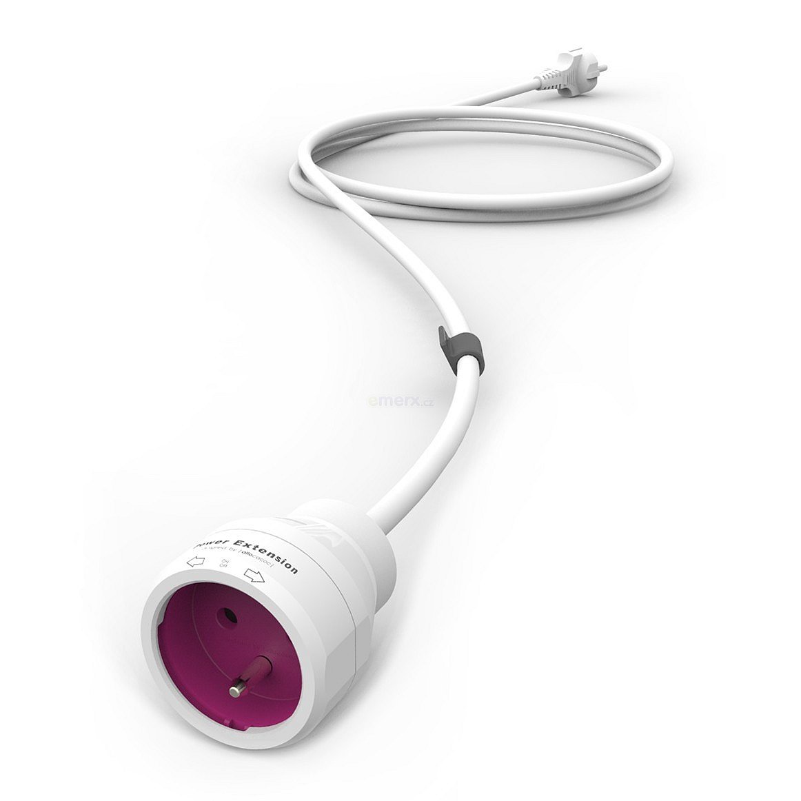 Prodlužovací kabel 5m 1x zásuvka s vypínačem Power extension 5m (PWC-POWER-EXTENSION-5M)