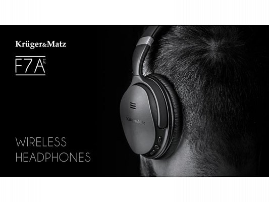 Sluchátka KRUGER & MATZ F7A Lite bezdrátová