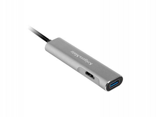 Adaptér KRUGER & MATZ (HUB) USB C na port HDMI / USB3.0 / SD / MicroSD