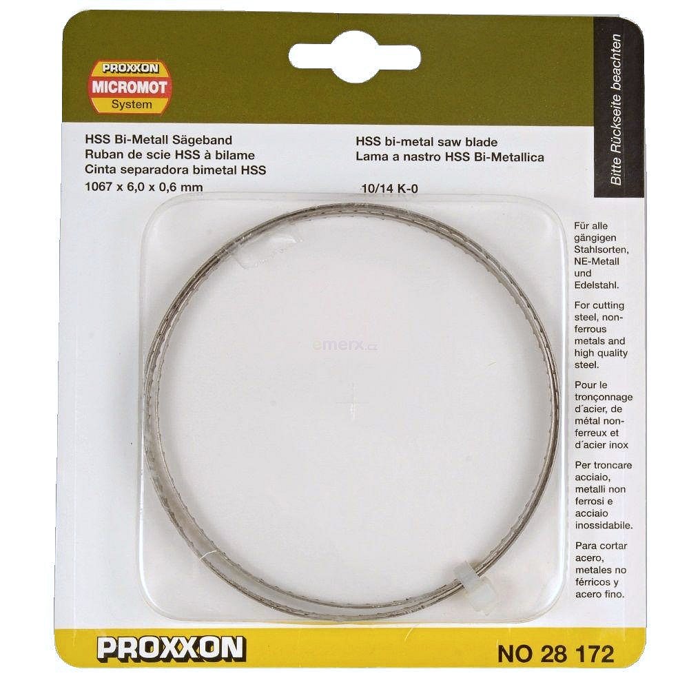 Bimetalový pilový pás pro MBS 240/E PROXXON 28172 (Proxxon 28172)