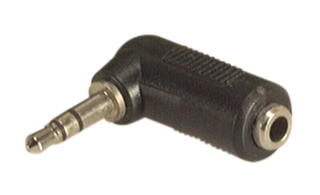 Redukce JACK 3,5-JACK 3,5 V/Z stereo 90 (K30939)