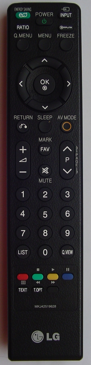 LG - MKJ42519628 originalní dálkový ovladač