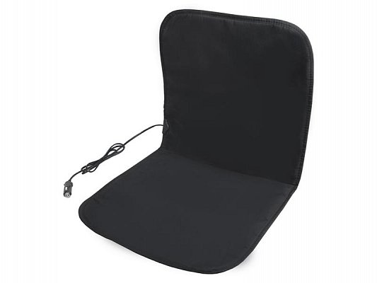 Potah sedadla COMPASS vyhřívaný 12V BLACK