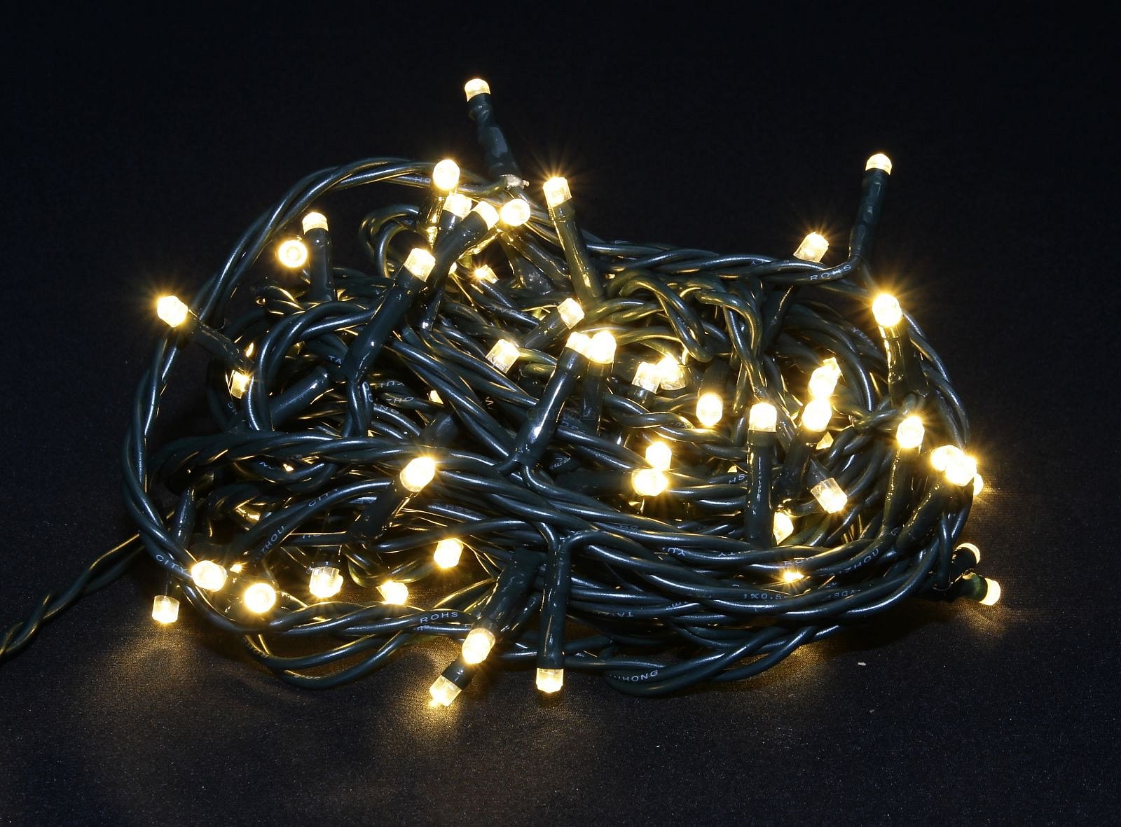 Vánoční řetěz 100 LED, teplé bílé, délka 8m, venkovní (T100WW)