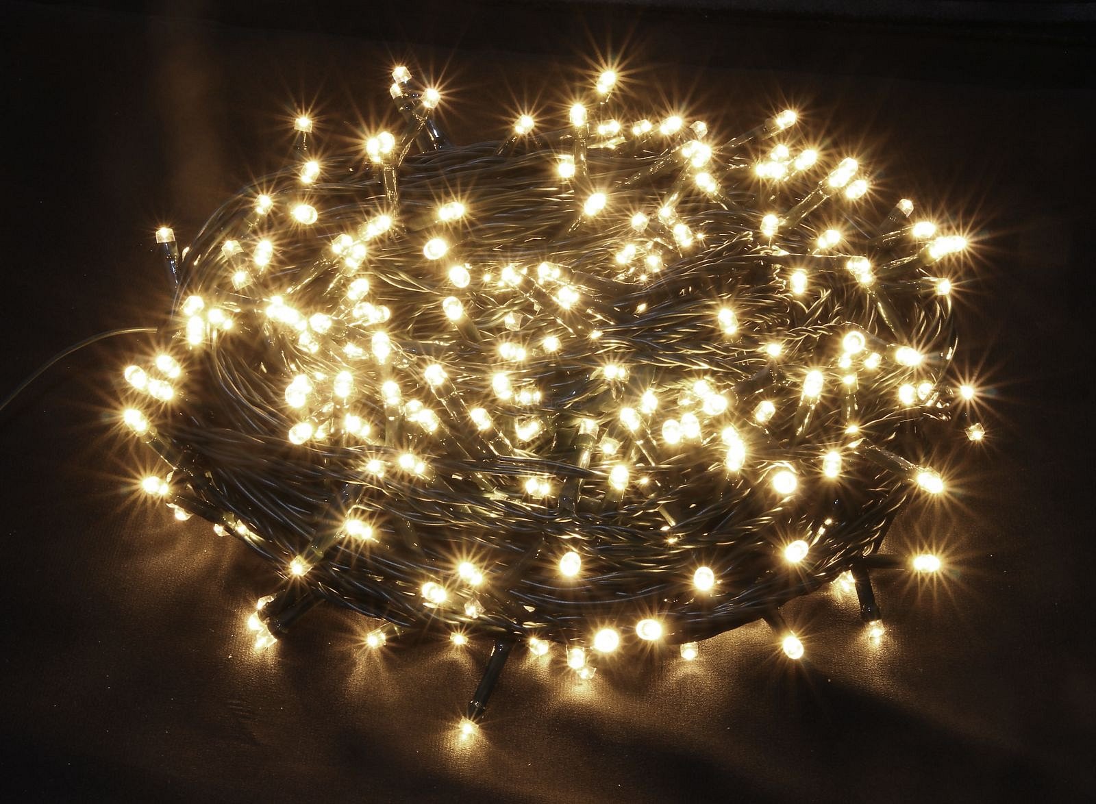 Vánoční řetěz 180 LED, teplé bílé, 18m venkovní (T180WW)