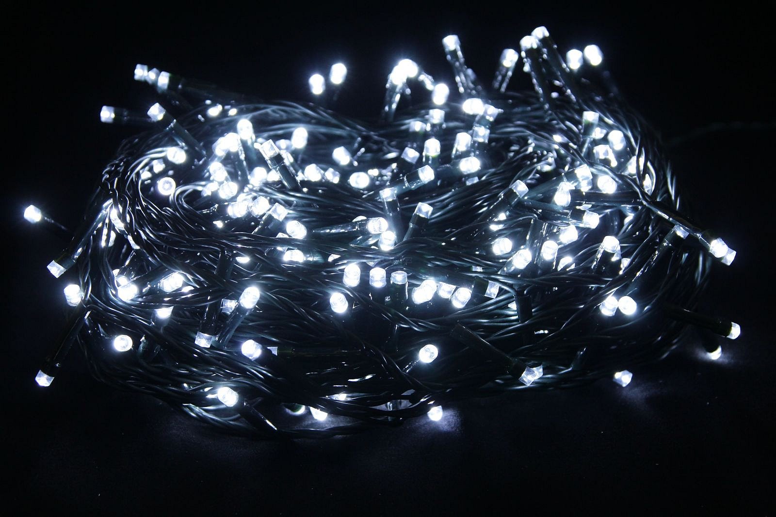Vánoční řetěz 320 LED; bílé; délka 32m; venkovní (T320W)