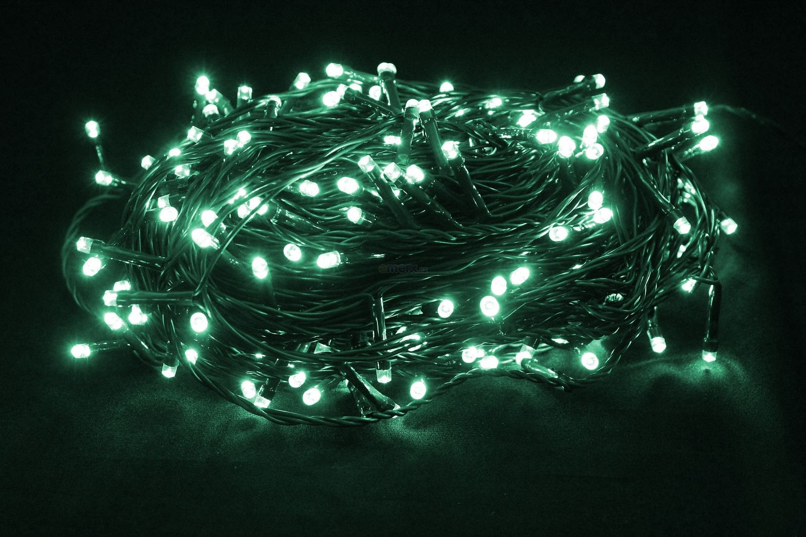Vánoční řetěz 320 LED; tyrkysové; délka 32m; venkovní (T320TQ)