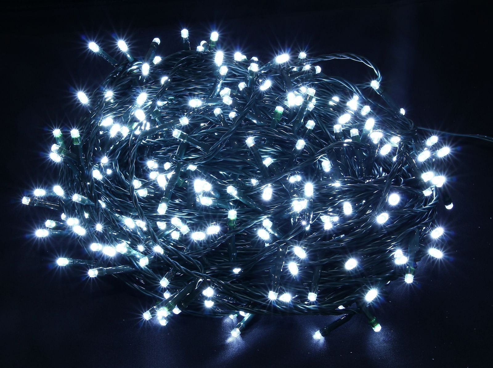 Vánoční řetěz 480 LED; bílé; délka 48m; venkovní (T480W)