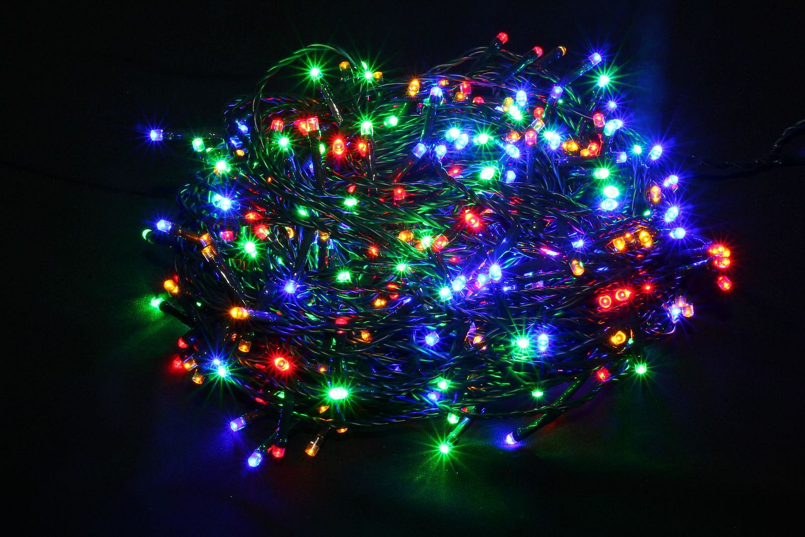 Vánoční řetěz 480 LED; barevné; délka 48m; venkovní (T480M)
