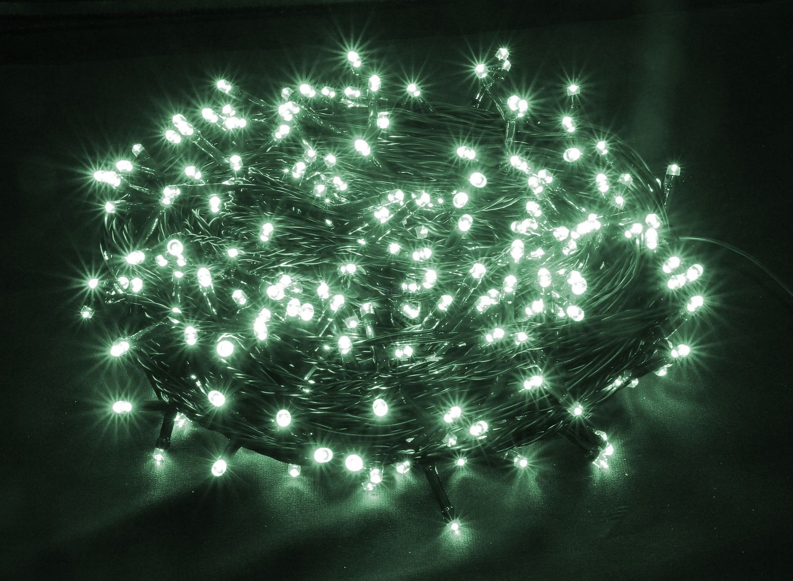 Vánoční řetěz 480 LED; tyrkysové; délka 48m; venkovní (T480TQ)
