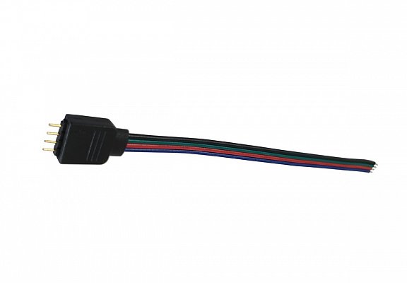 Kabelová propojka RGB ukončená konektorem s vidlicí (SE-CONN-4PIN)