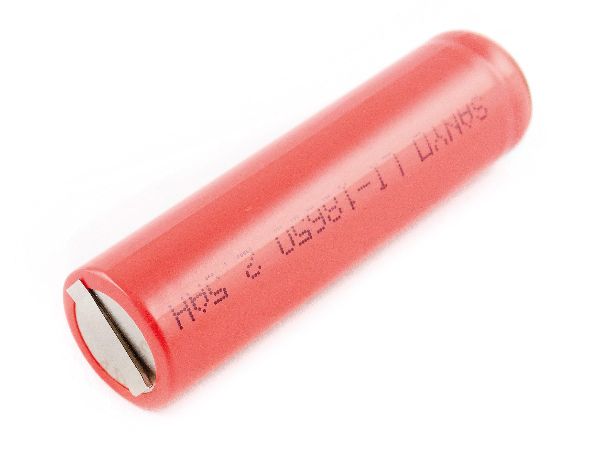 Akumulátor  lithiový Sanyo LI18650 Li-Ion 3,7V 2500mAh  páskový (sanyo18650/2.5Ah (R/L Tags))