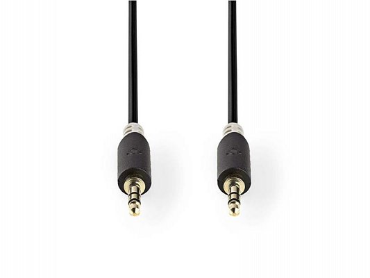 Kabel 2x JACK 3.5 mm konektor - 1x JACK 3.5 mm konektor 0.5m NEDIS