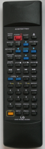 LG AKB70877943 náhradní dálkový ovladač se stejným popisem