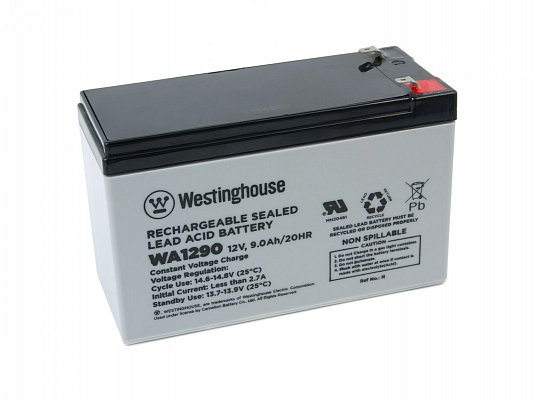 Olověný akumulátor Westinghouse WA1290 12V/9Ah F1 (WA1290/F1)