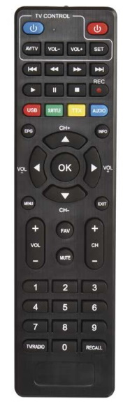 EMOS EM190 HD original remote control.