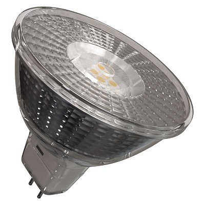 LED žárovka MR16, GU5,3, 4,5W, 12V, teplá bílá 3000K, 400lm ZQ8433 (ZQ8433)