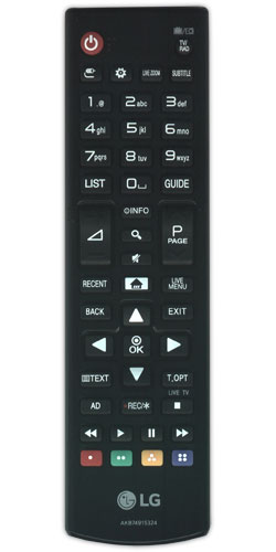 LG AKB74915364 replacement remote control with the same description