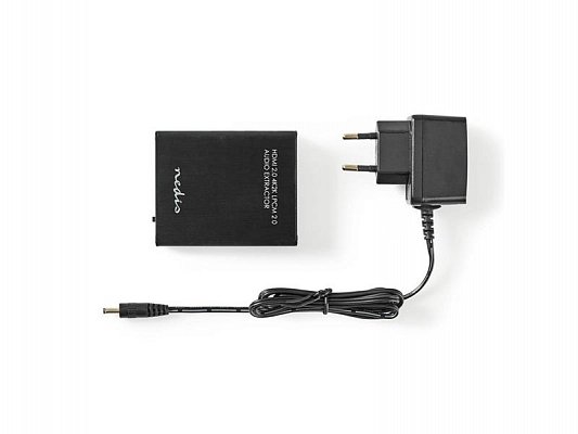 Převodník 1x HDMI - 1x Jack 3,5mm + Toslink NEDIS VEXT3470AT