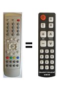 Replacement Remote Control for Daewoo DF7100 
