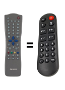 Philips RC282603/01 náhradní dálkový ovladač pro seniory.