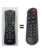 Philips 14PV210 náhradní dálkový ovladač pro seniory