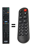 Sony KDL-40V5500K náhradní dálkový ovladač pro seniory.