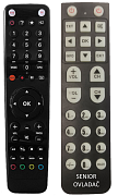 Náhradní dálkový ovladač pro Set-top box pro O2 TV IP4.tv EVO4-T pro seniory