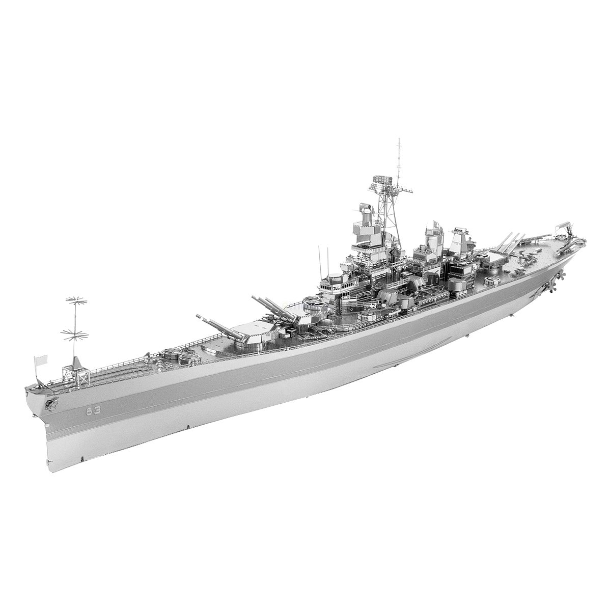 Metal Earth 3D puzzle kovový model ICX111 ICONX USS Missoury (BB-63) (ICX111)