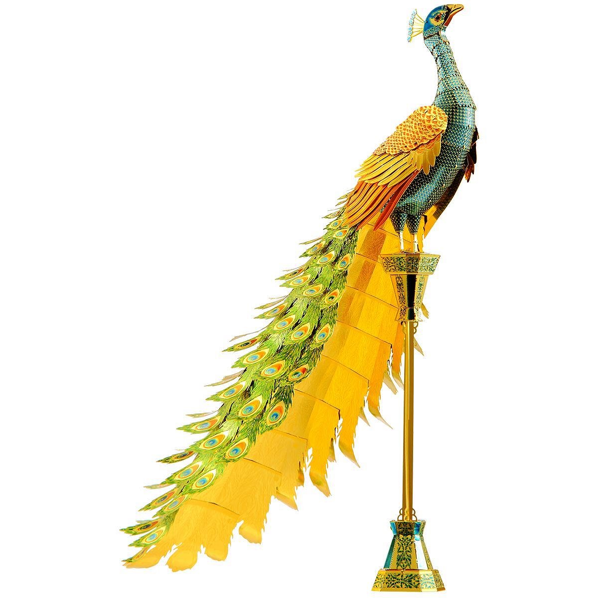 Metal Earth 3D puzzle kovový model ICX112 Peacock (ICX112)