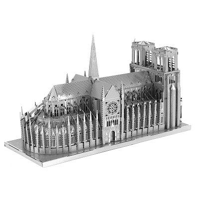 Stavebnice kovového modelu Metal Earth ICX003 ICONX - Notre Dame (032309013030)