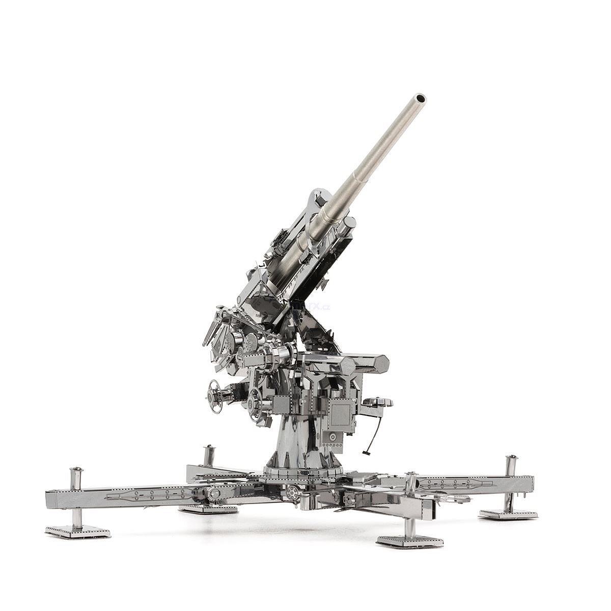 Stavebnice kovového modelu Metal Earth ICX121 German flak 88 (032309013924)