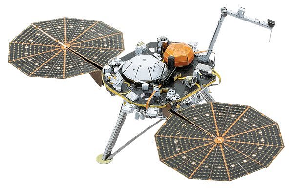 Stavebnice kovového modelu Metal Earth MMS193 Insight Mars lander (032309011937)