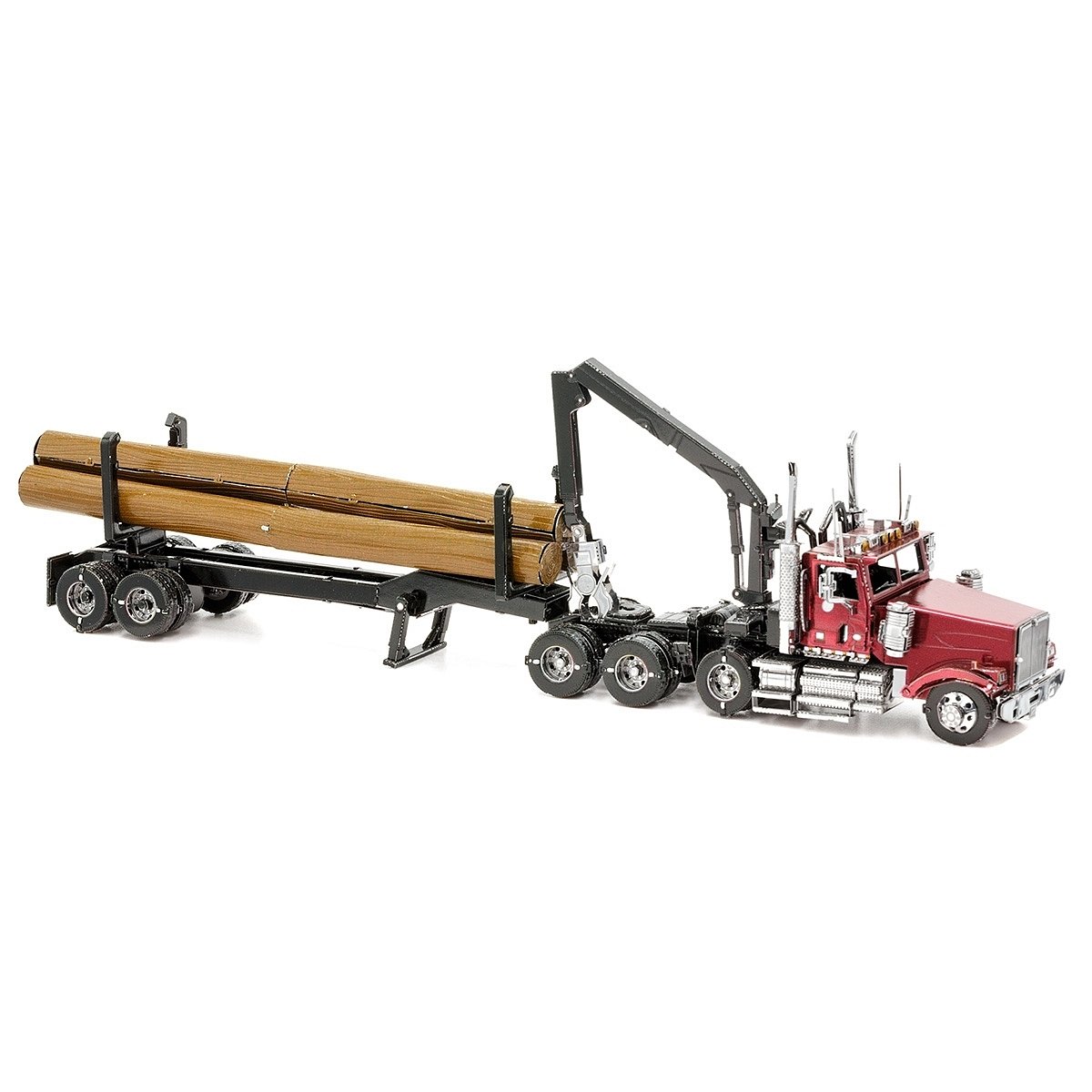 Stavebnice kovového modelu Metal Earth ICX136 Iconx western star 4900 log trruck & trailer (032309014297)