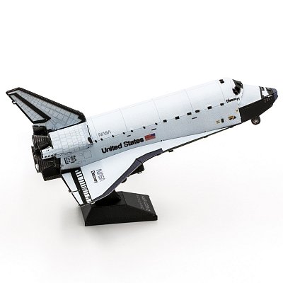 Kovový model Metal Earth MMS211 Space shuttle Discovery (032309012118)